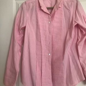 Pink J Crew button down